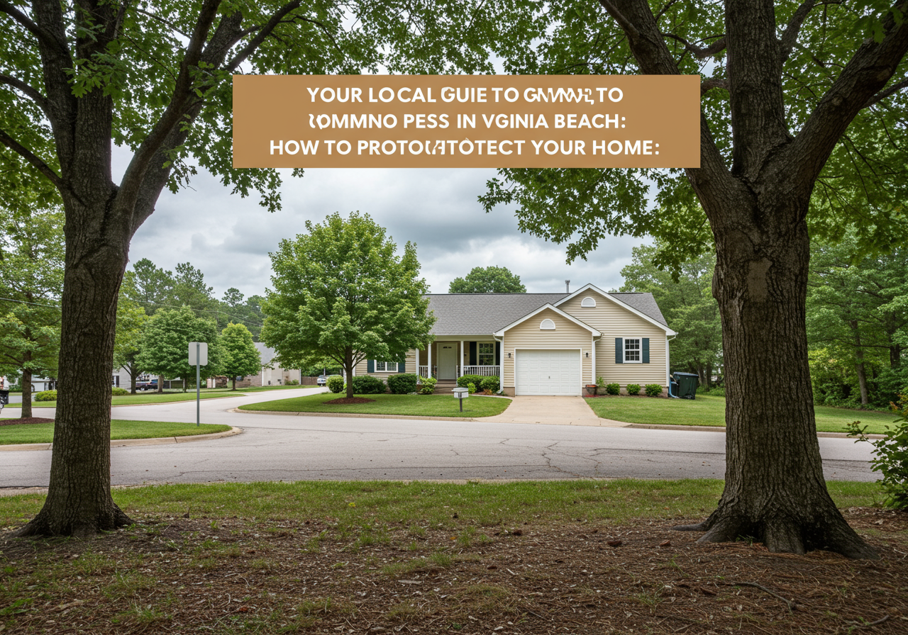 Common Pests in Virginia Beach: Protect Your Home | Tony's Pest Killers