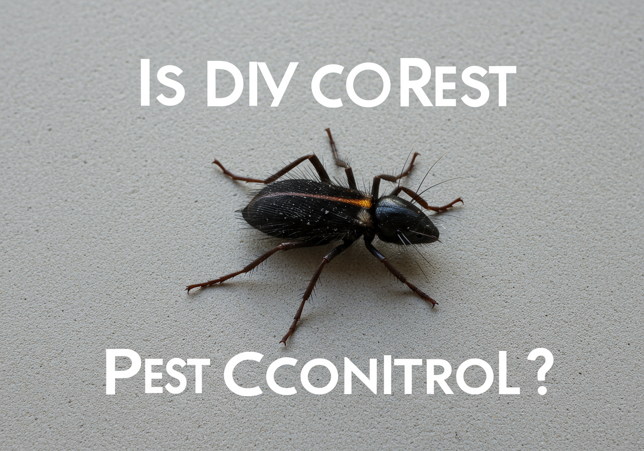 DIY vs. Pro Pest Control: What's Cheaper for Homeowners?
