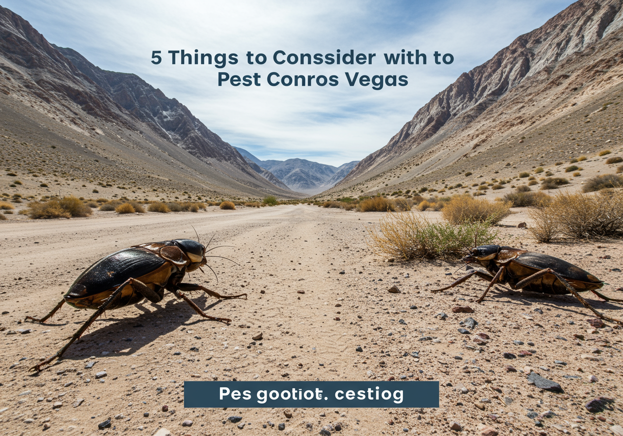 Las Vegas Pest Control: 5 Smart Steps for a Bug-Free Home