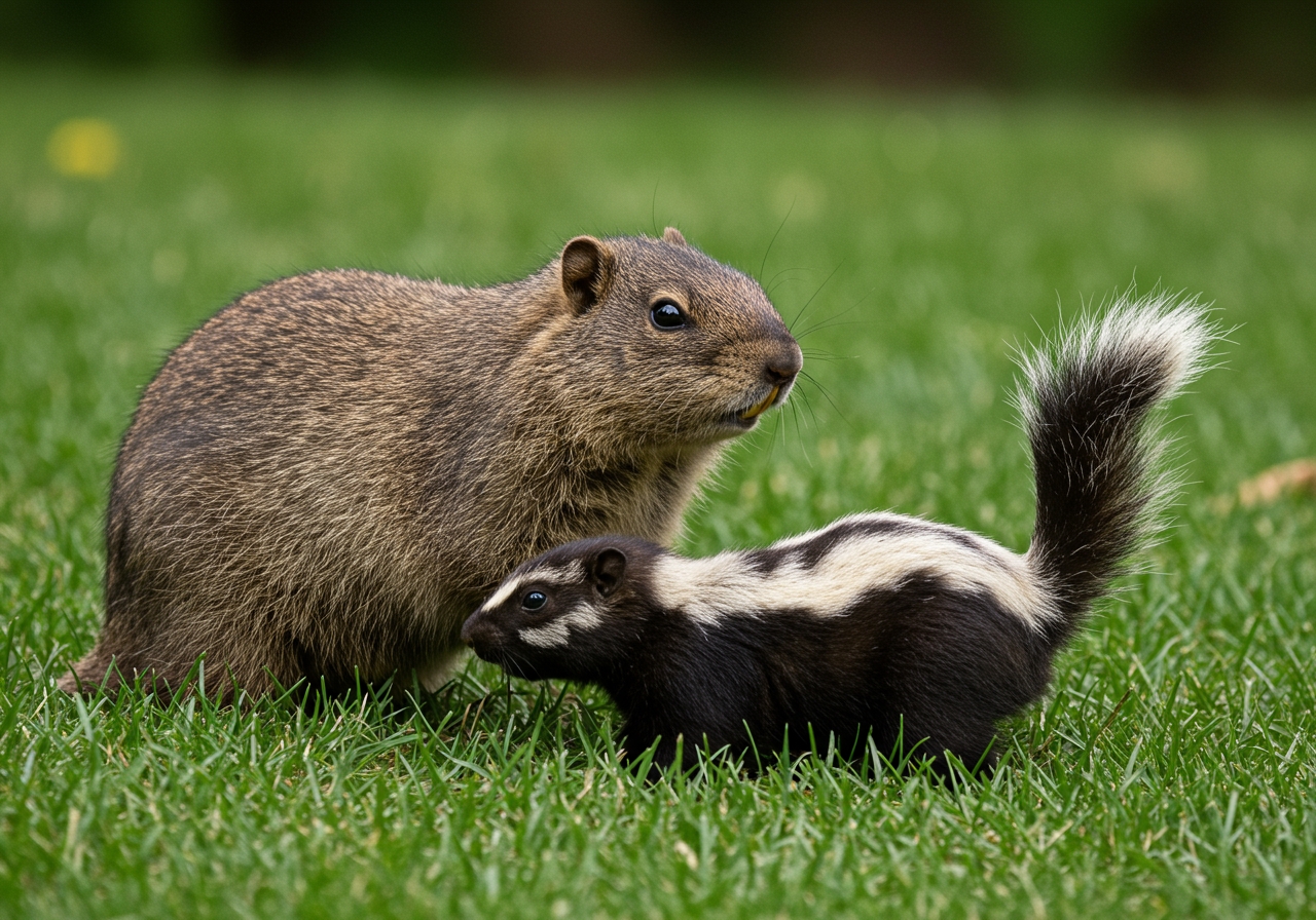Groundhogs & Skunks in Westchester? Get Your Yard Back!