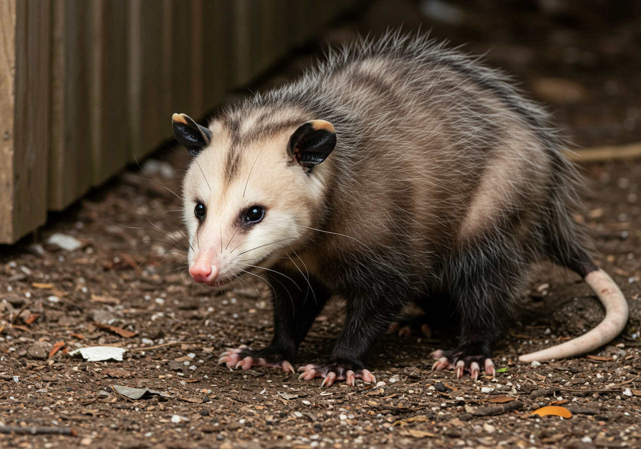 Opossum Removal Oldcastle, Ontario | Pro Trap Wildlife Control