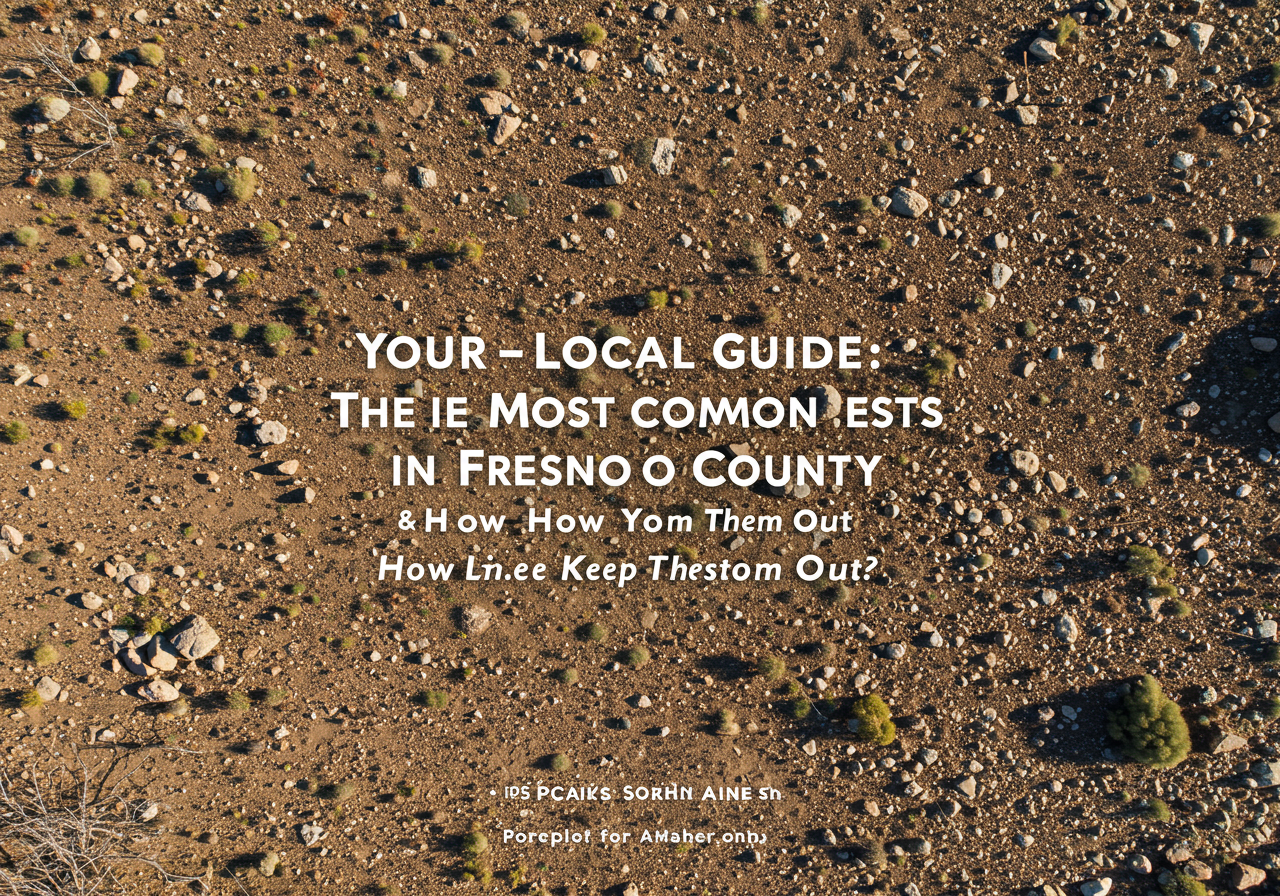 Fresno County Pests: Your Guide to Common Bugs & How to Protect Your Home