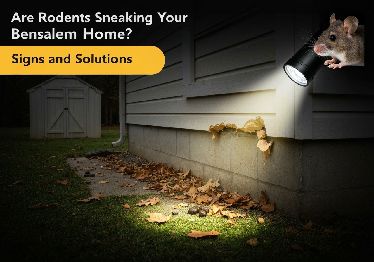Rodents in Your Bensalem Home? Signs & Solutions