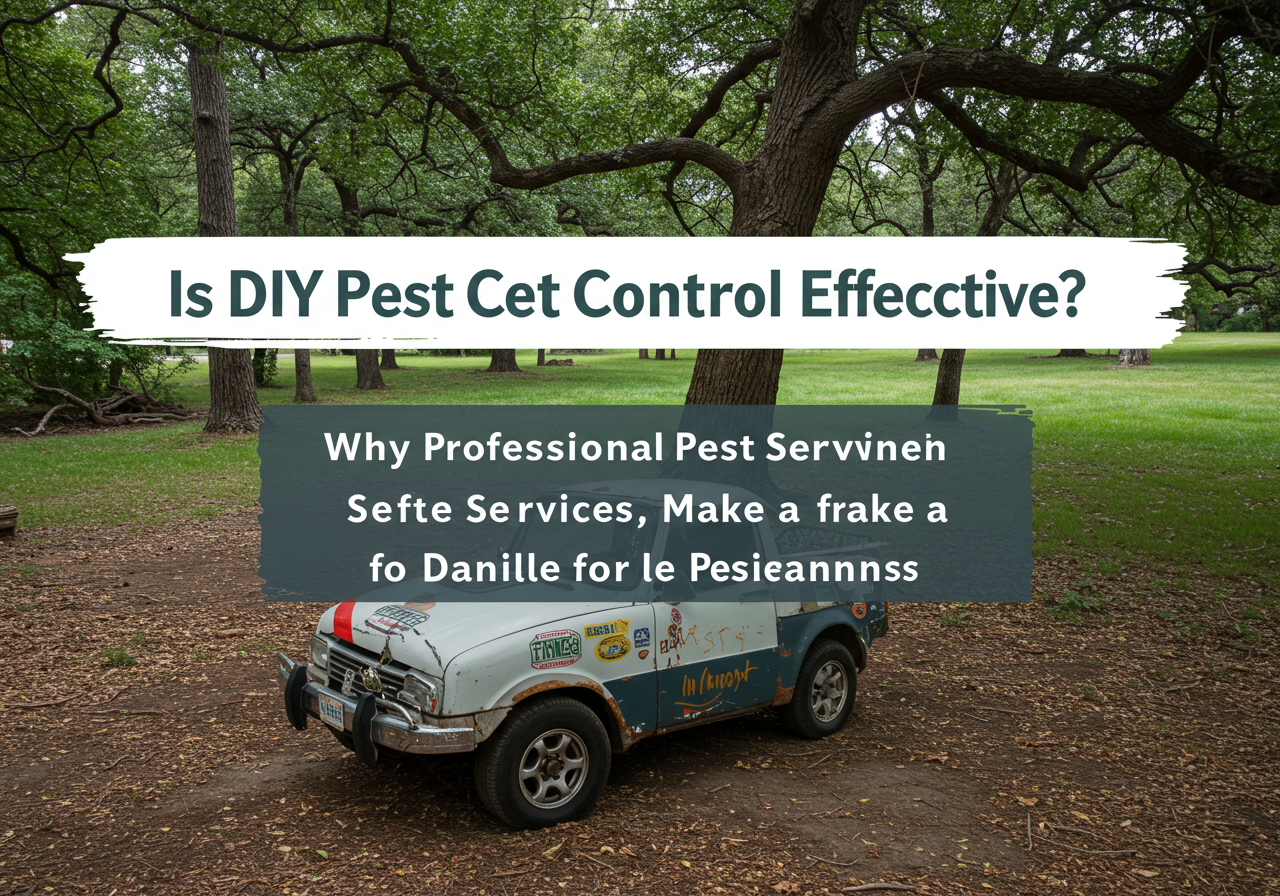 DIY Pest Control in Danville: Is It Effective? Uncover the Professional Difference