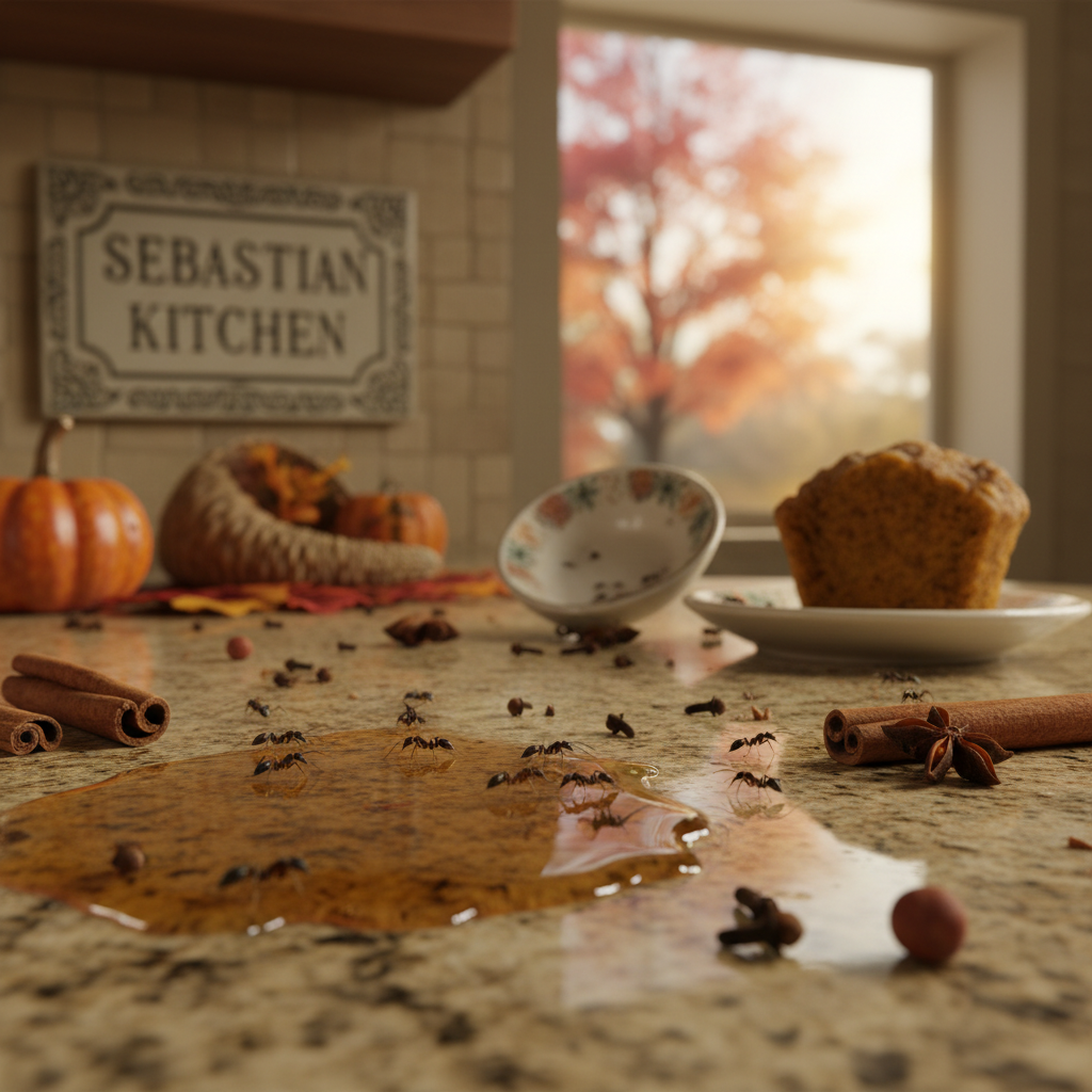Tiny Ants in Your Sebastian Kitchen This Fall? Ghost Ants, White-Footed Ants, and What to Do