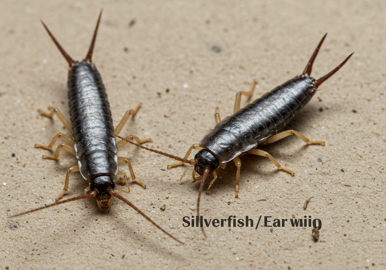 Silverfish & Earwig Control in Chula Vista | Smithey Pest Control