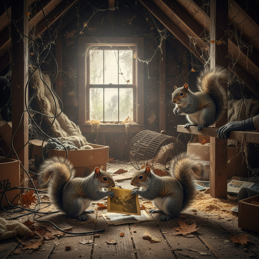 Squirrels in the Attic