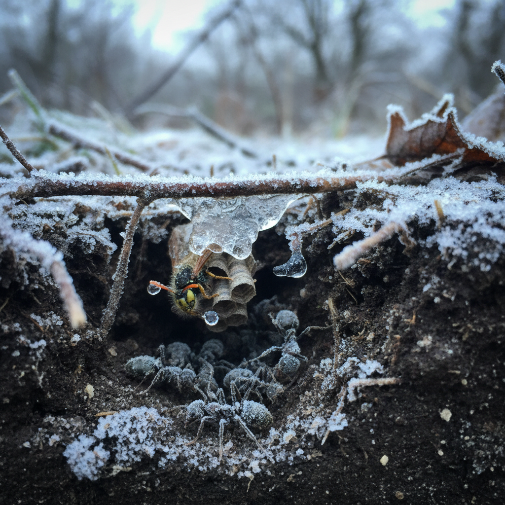 Do Wasps and Ants Survive the Winter?