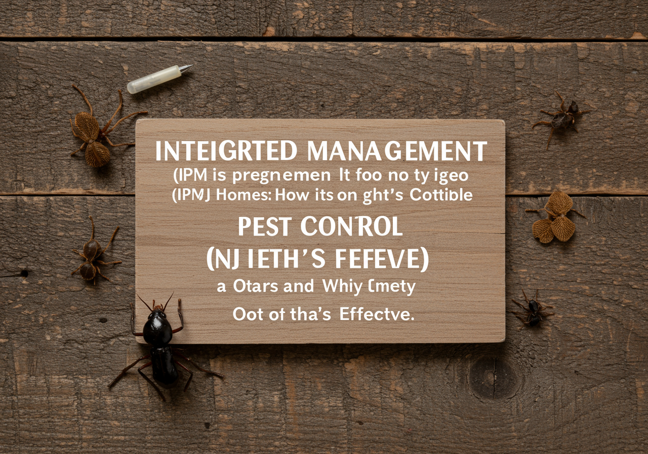 NJ Home Pest Control: Smart Integrated Pest Management (IPM)