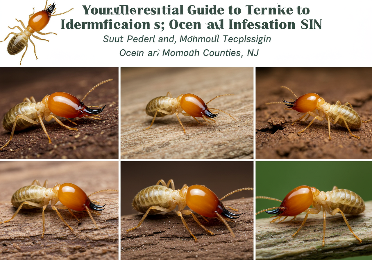 Termite Identification & Damage Signs in Ocean & Monmouth Counties, NJ