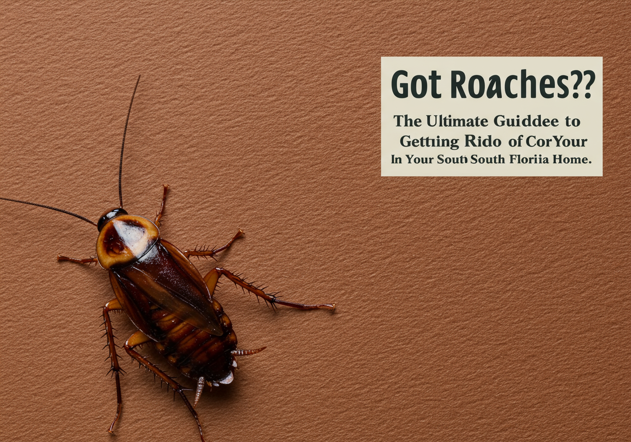 Got Roaches in South Florida? Your Ultimate Guide to a Pest-Free Home