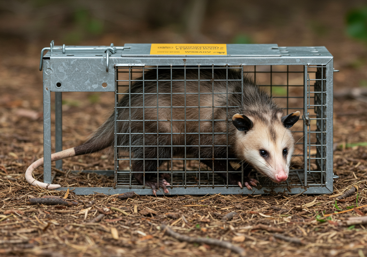 Opossum Trapping & Removal Beacon Falls CT | PEXT Specialists
