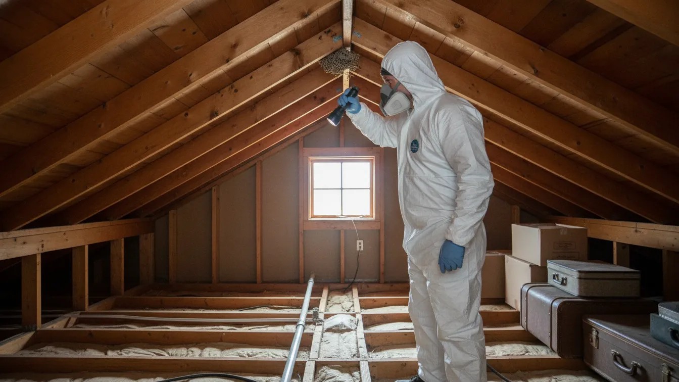 Wasp Nest in Attic What to Do: Safe Removal Guide