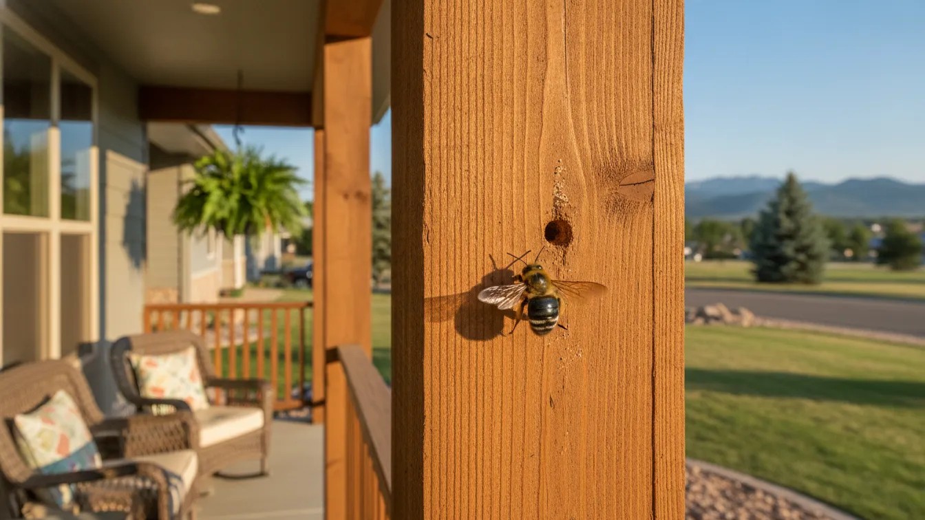 How to Remove Carpenter Bees | Denver Homeowners Guide