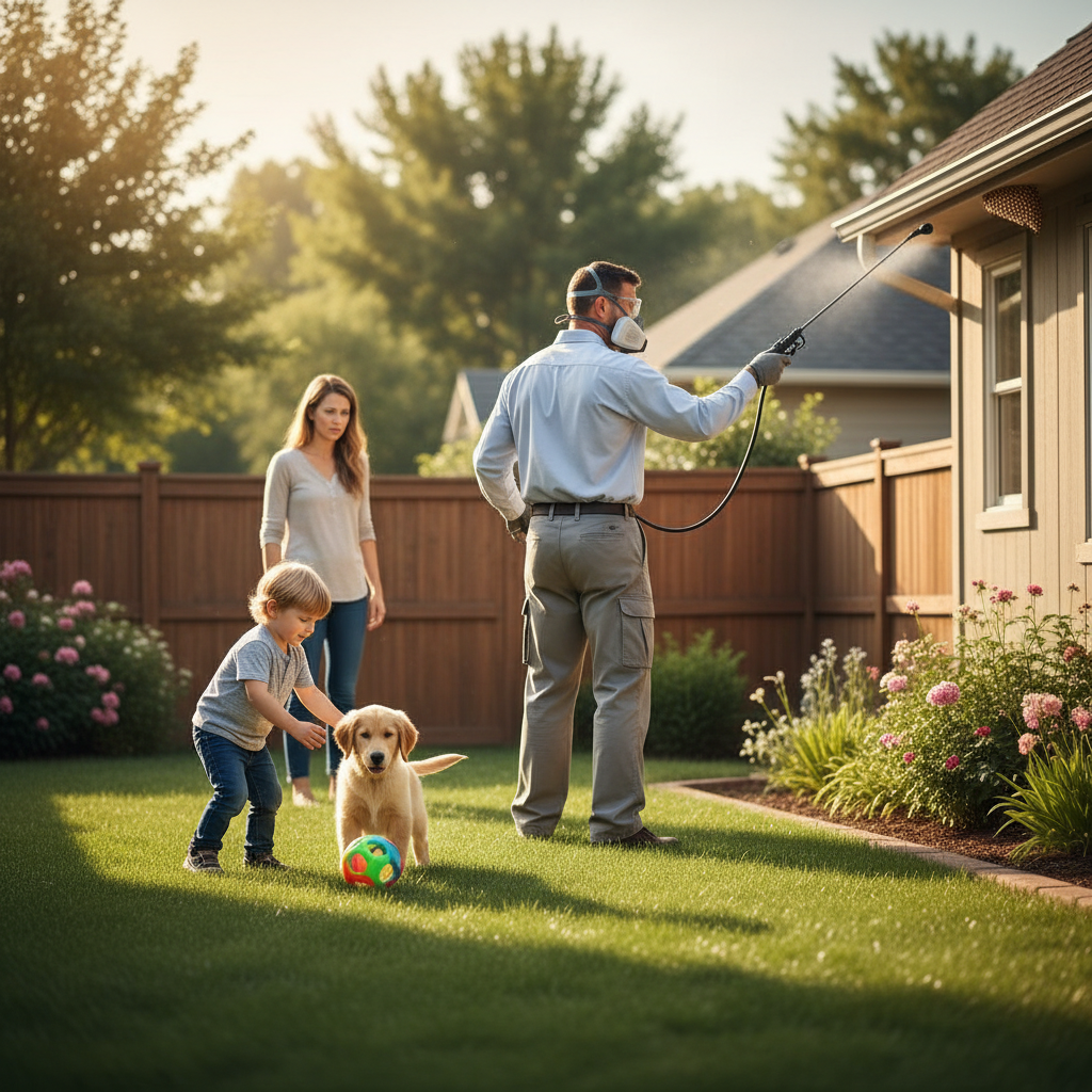 Is It Safe to Spray Wasps Near Kids & Pets? Expert Answers Here!