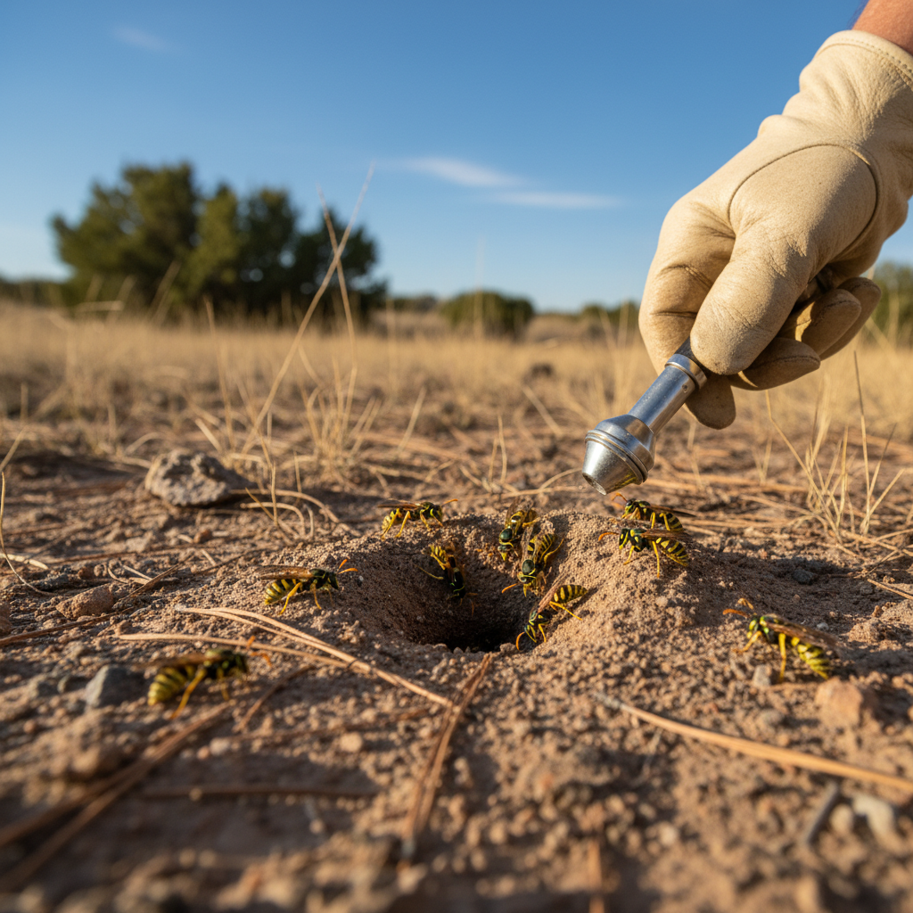 Ground Wasps in Colorado: How to Find and Remove Their Nests