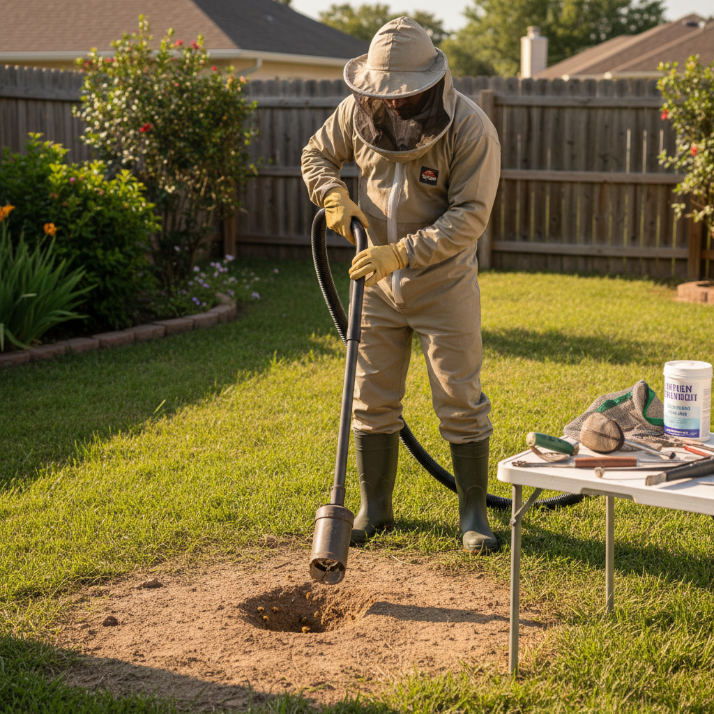 How to Remove a Ground Bees Nest Safely | Denver
