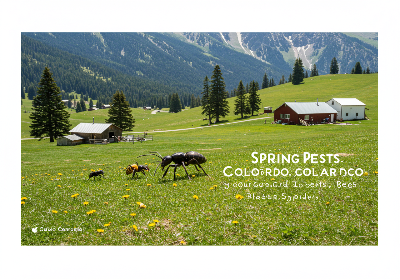 Spring Pests Colorado: Guide to Ants, Bees, and Spiders