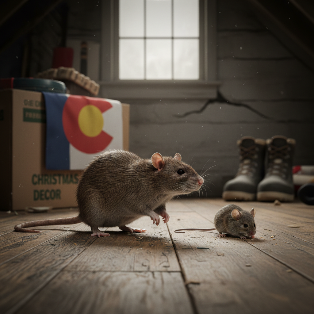 Denver Homeowners: Rat vs. Mouse – How to Tell the Difference