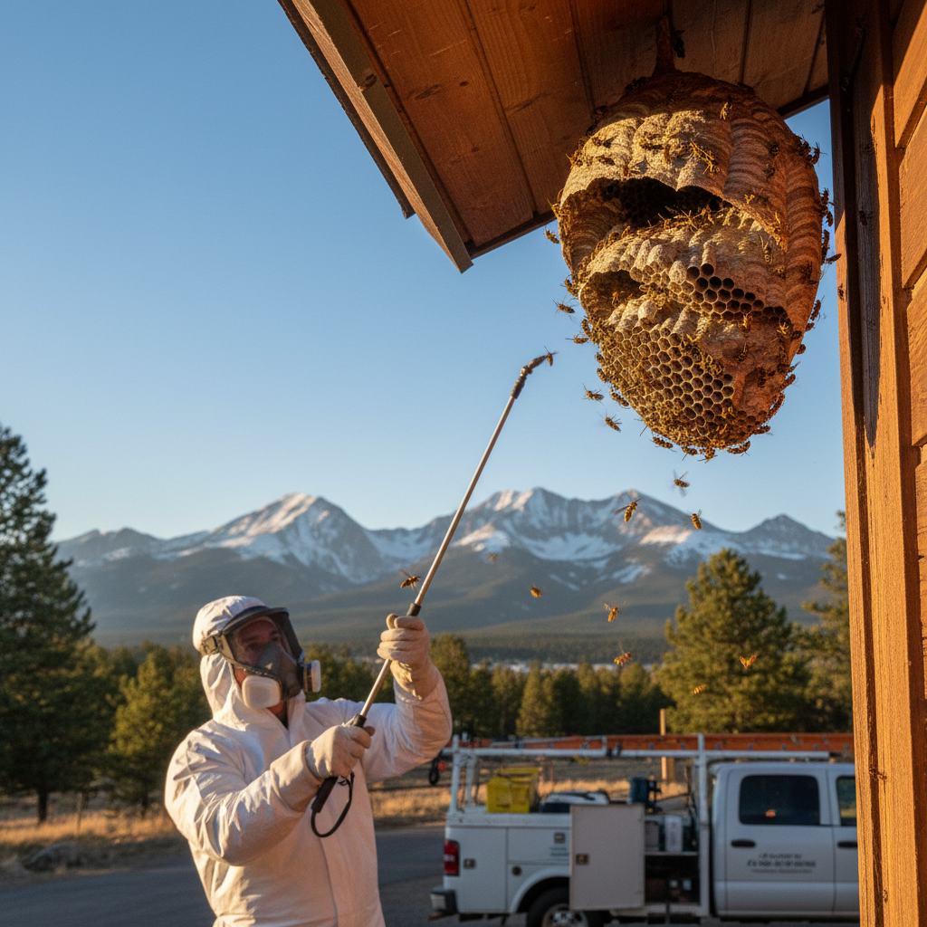 Wasp Nest Removal Cost Colorado: What to Budget in 2026