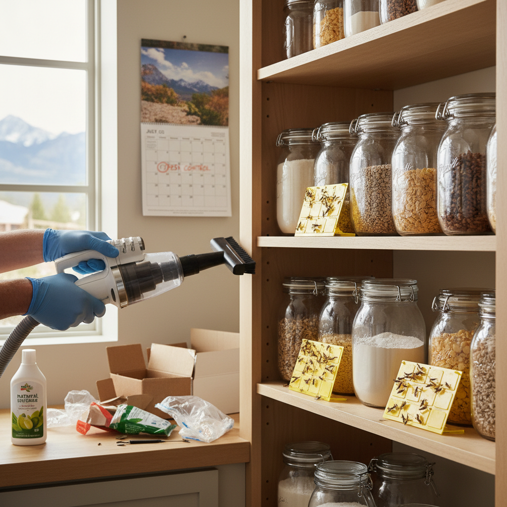 How to Get Rid of Pantry Moths in Your Home