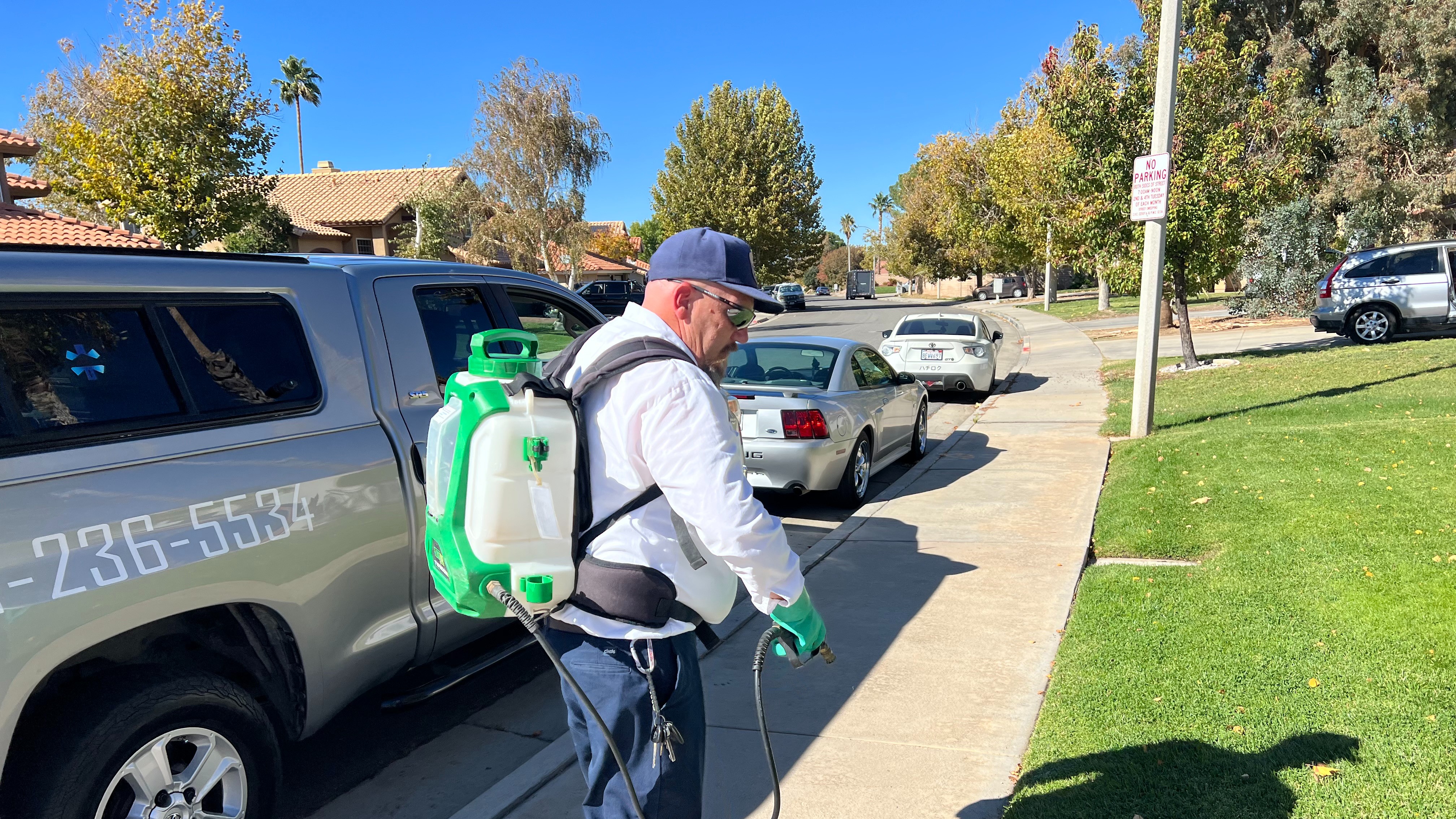 Regular Service Perimeter Treatment - Front Yard