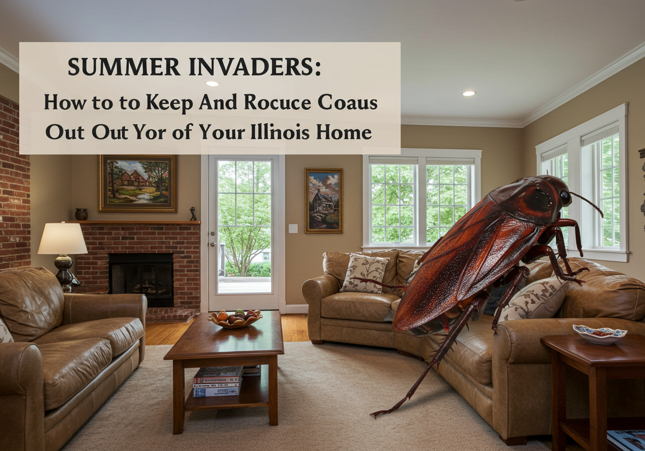 Summer Pest Protection for Illinois Homes: Keep Ants & Roaches Out!