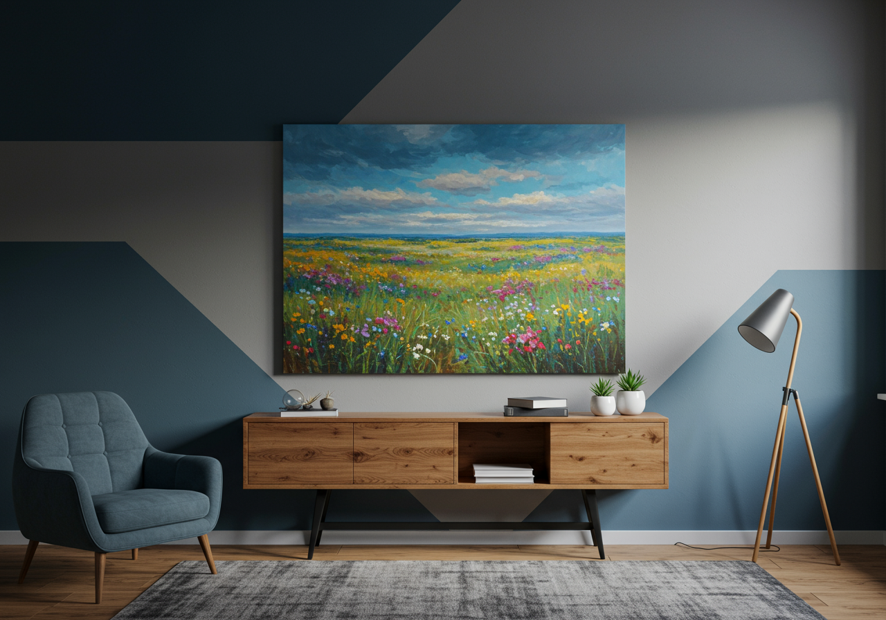 Accent Wall Painting Houston, TX | Healthy Home Pros