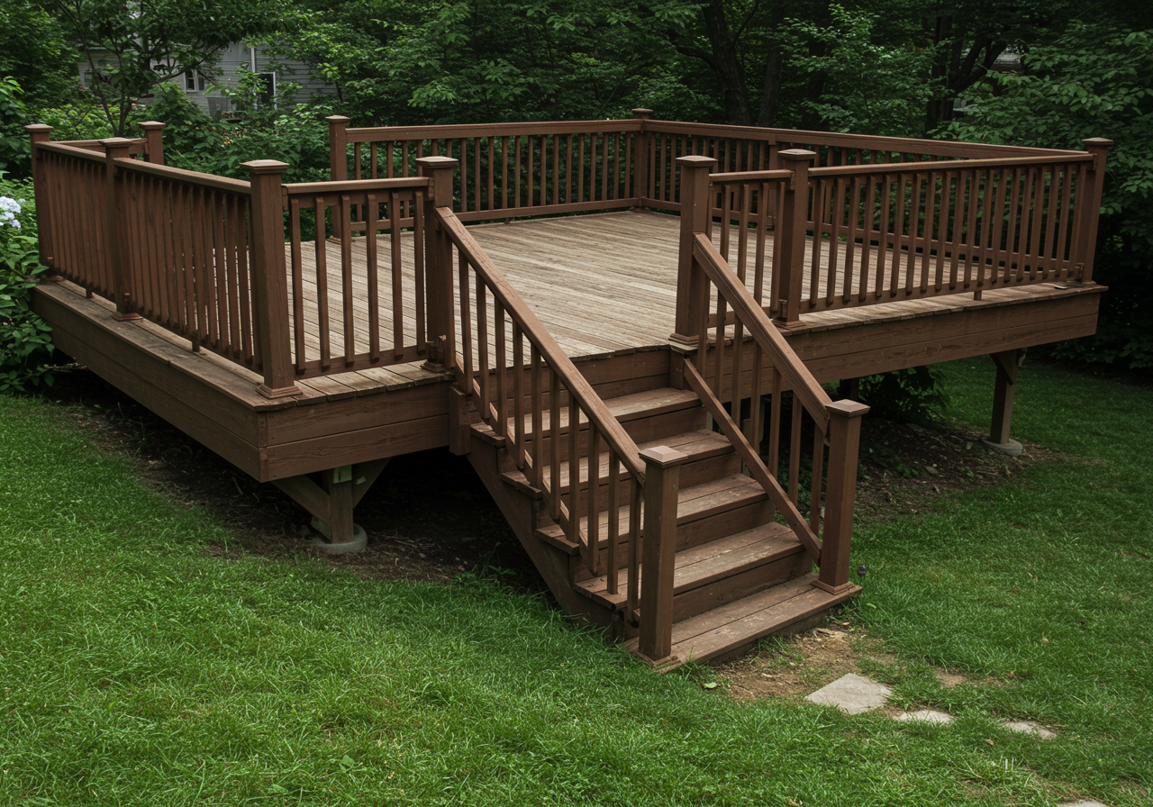Houston Deck, Fence & Stair Painting | Healthy Home Pros