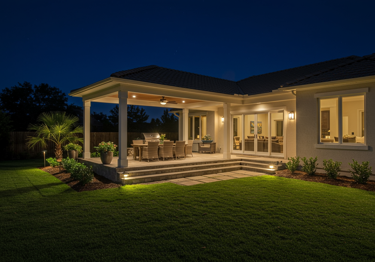 Punta Gorda Lanai Lighting | Beautiful Outdoor Living by Ranson
