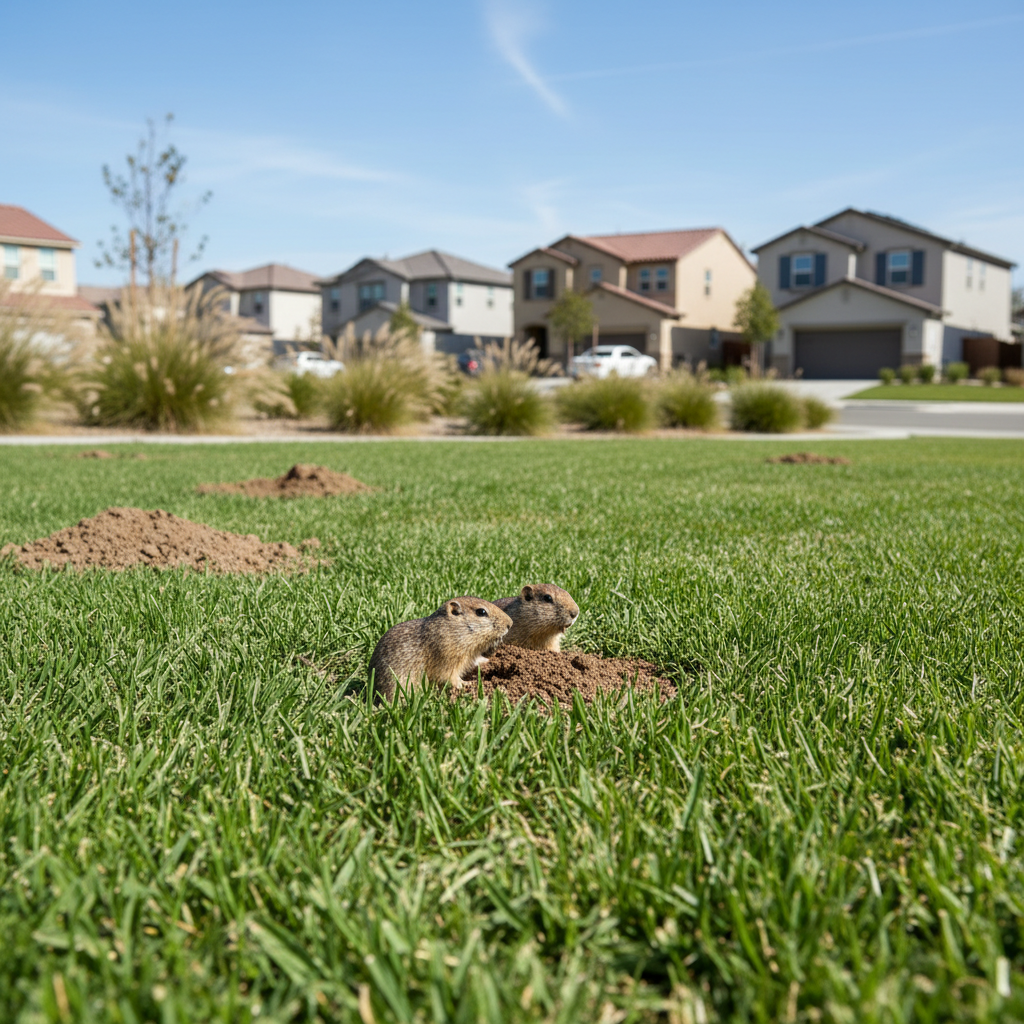 Eastvale Gophers: Protect Your Lawns & HOA Parkways from Damage