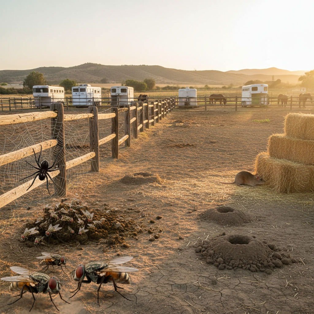 Horse Property Pests in Norco and Jurupa Valley