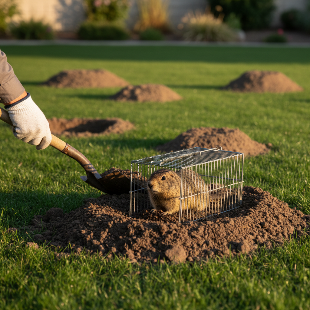 Gopher Control Eastvale CA | Ellett Exterminator