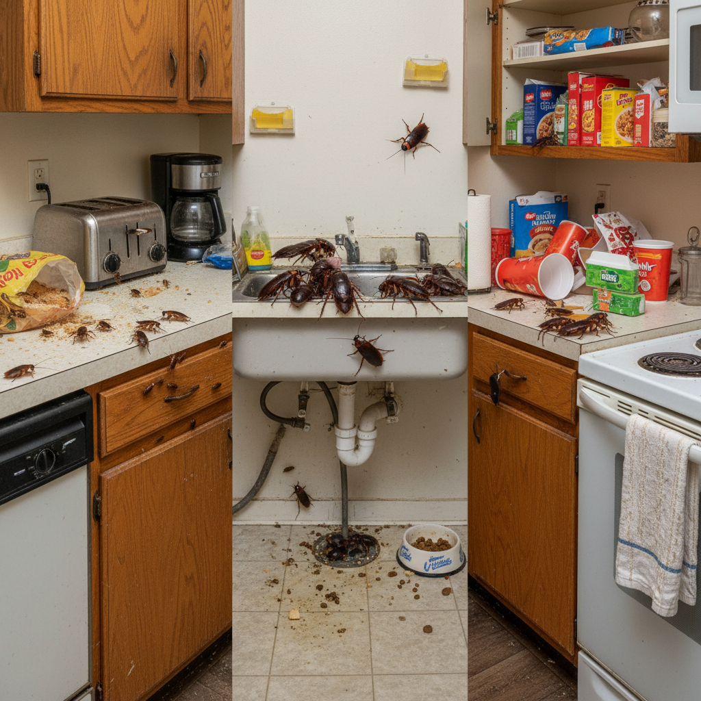 Roach Rundown: German, Oriental, American – Which Pests Are in Your Inland Empire Kitchen?