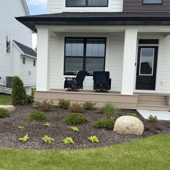 Before: Mulch Install