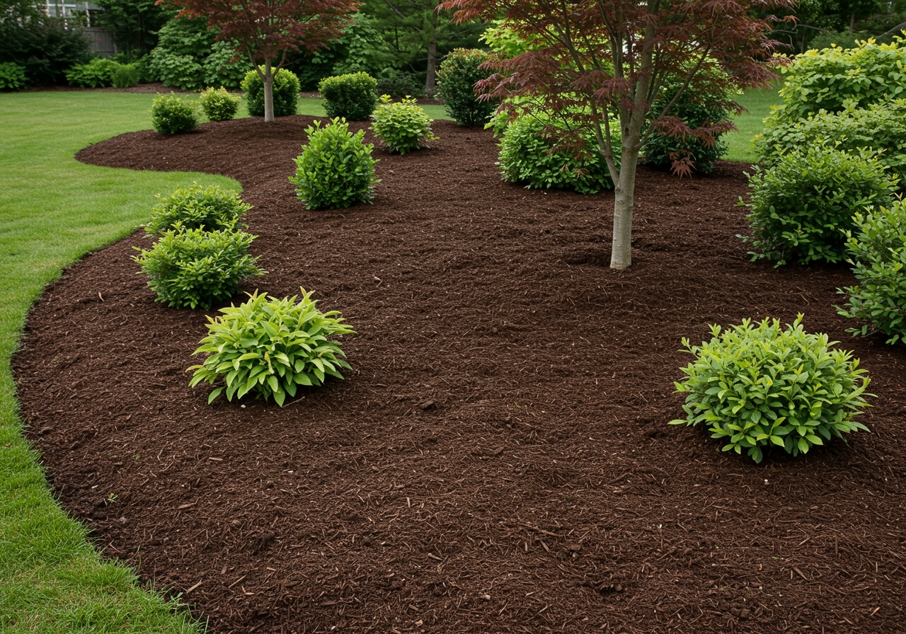 Andover, MN Mulch Installation | Augusta Greens LLC
