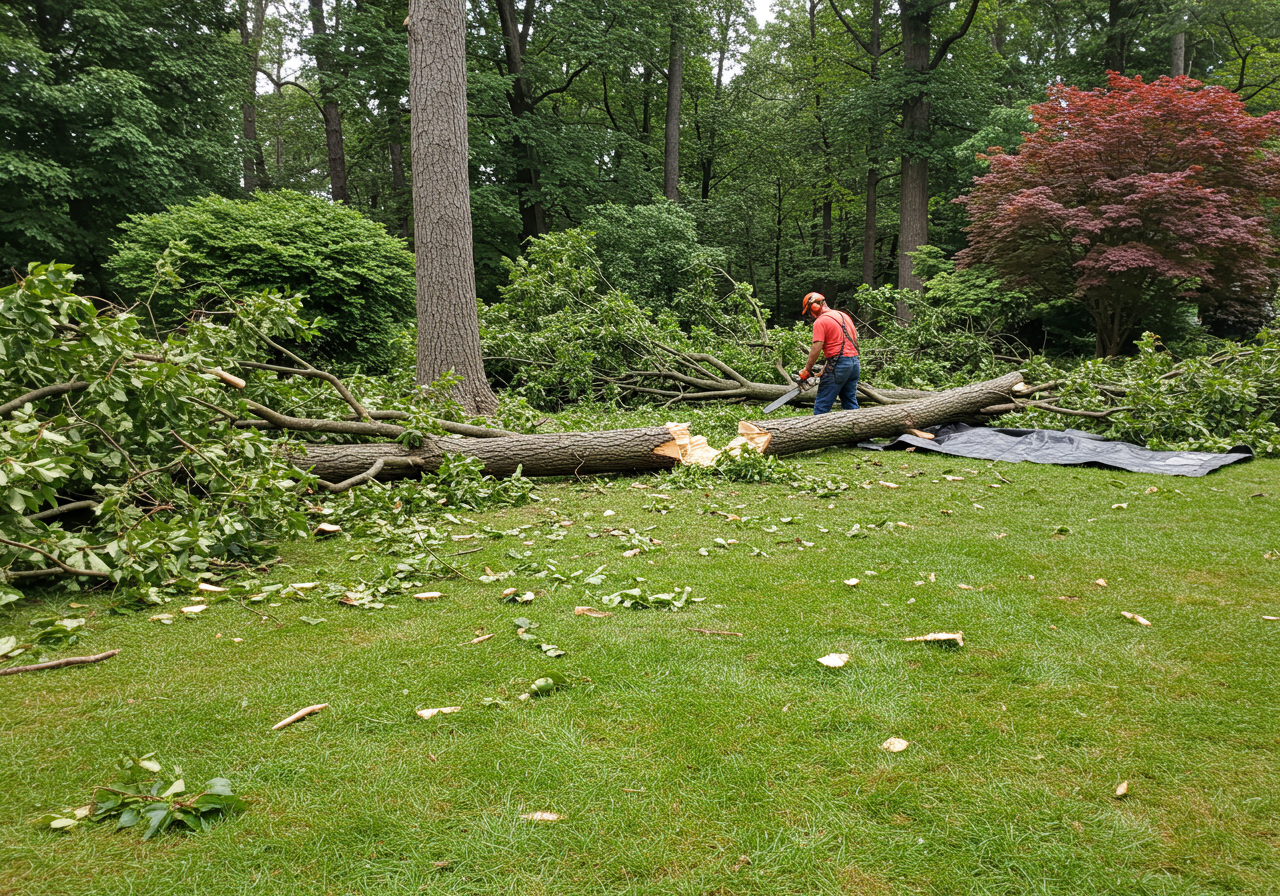 Storm Cleanup Andover MN | Augusta Greens LLC