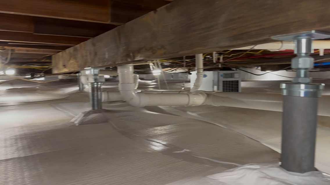 Winterville Floor Support: Fix Sagging Floors with Vortex Crawldaddies