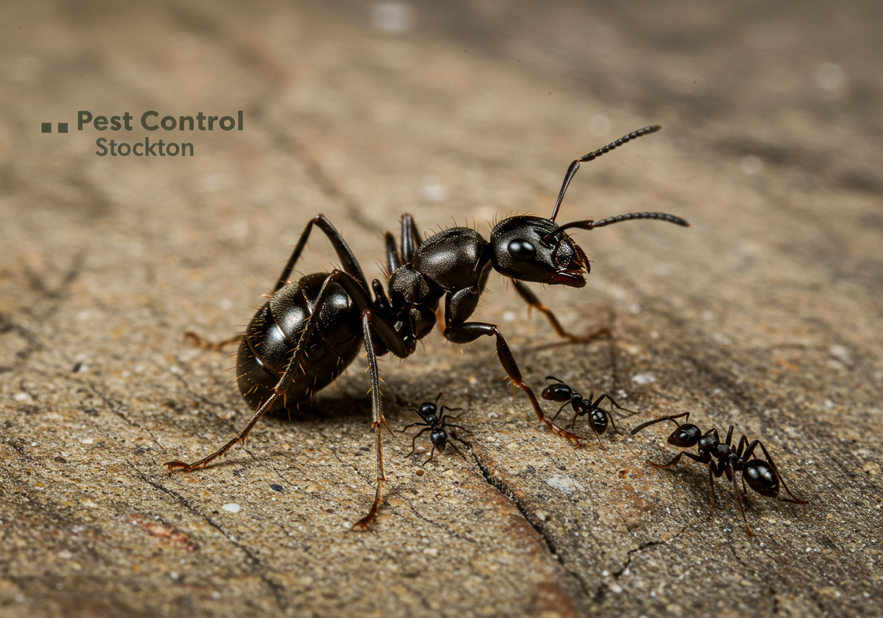 Ants in Stockton? Why DIY Control Fails – Call Diamond Pest!