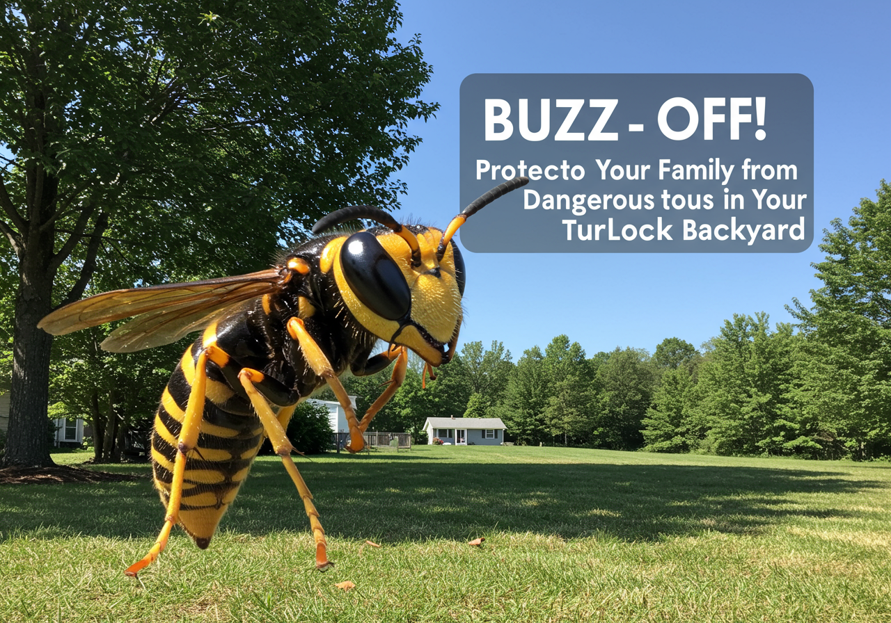 Turlock Wasp Control: Protect Your Family from Dangerous Stings