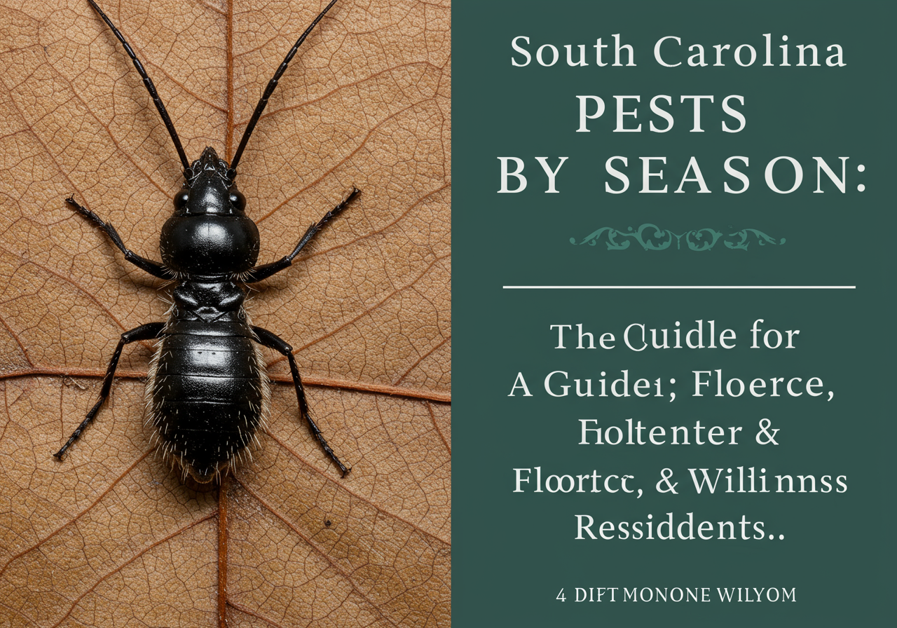 SC Seasonal Pest Control Guide: Florence, Sumter & Williamsburg