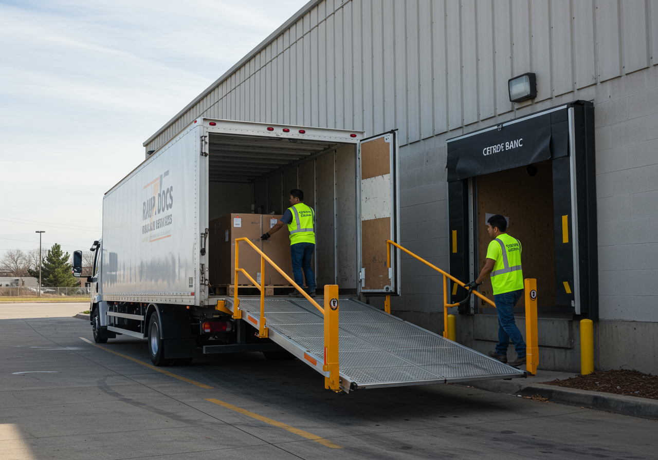 Ramp & Dock Delivery & Installation in Fruitport, MI | Liberty Ramps