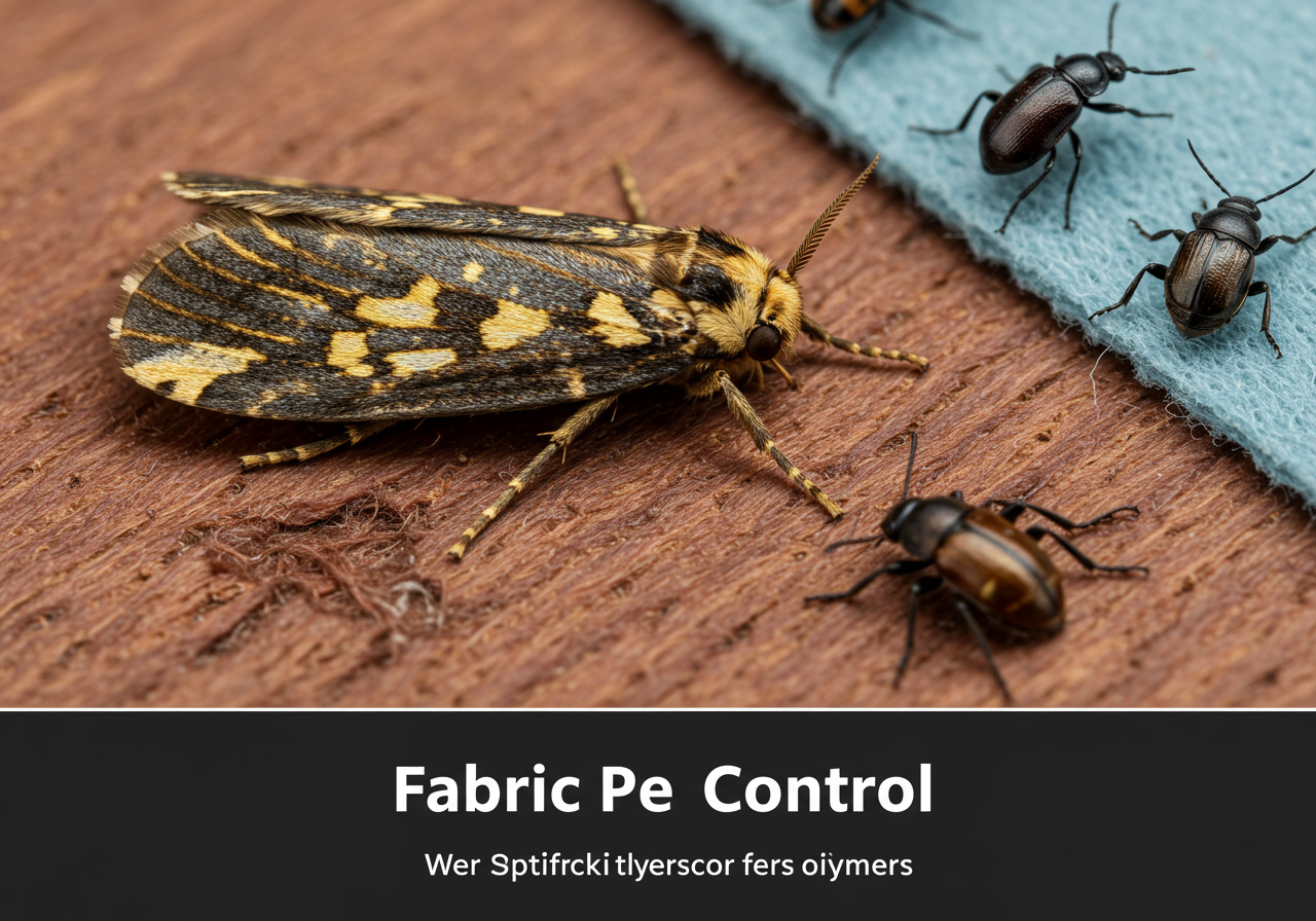 Fabric Pest Control in Auburn, CA | Hourglass Pest Control