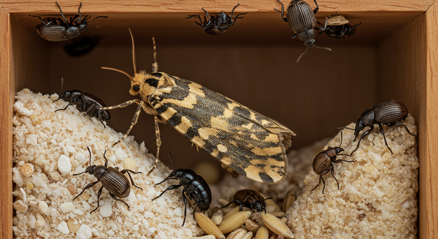 Auburn CA Pantry & Food Pest Control | Hourglass Pest Control