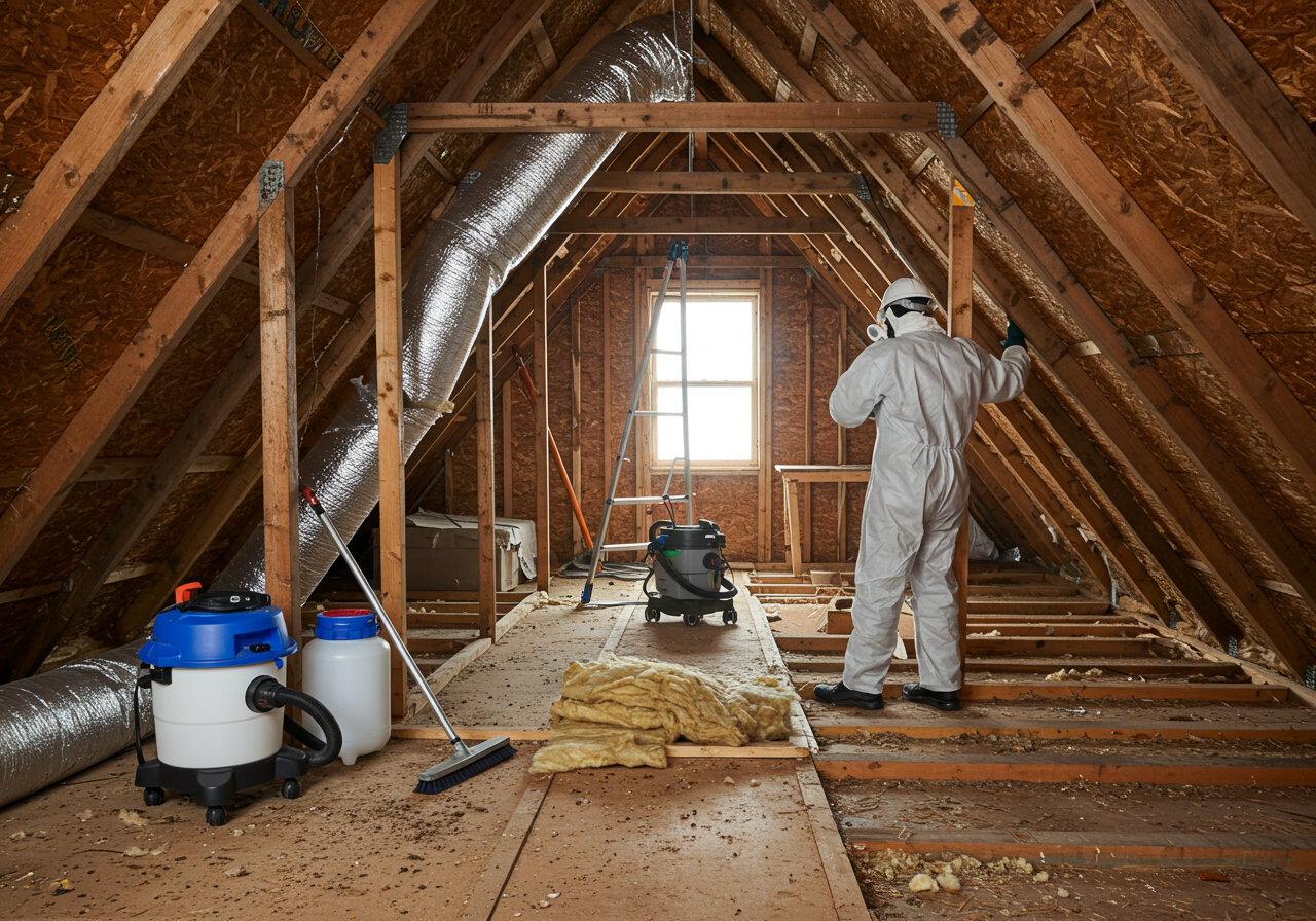 Bakersfield Attic Sanitation & Insulation | The Vinedresser's Exterminator